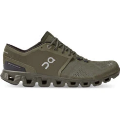 On Running Men's Cloud X -Running Gear Sales Small PNG cloud x fw21 olive fire m g1 2